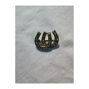 Brooch - Horseshoes