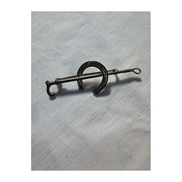 Brooch - Pin with Horseshoe