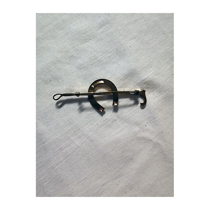 Brooch - Pin with Horseshoe