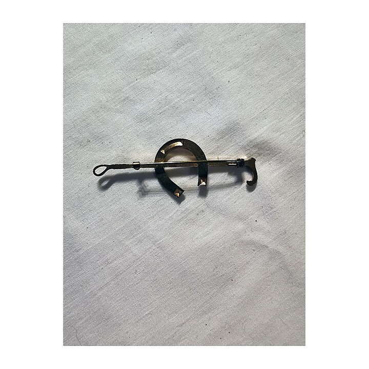 Brooch - Pin with Horseshoe
