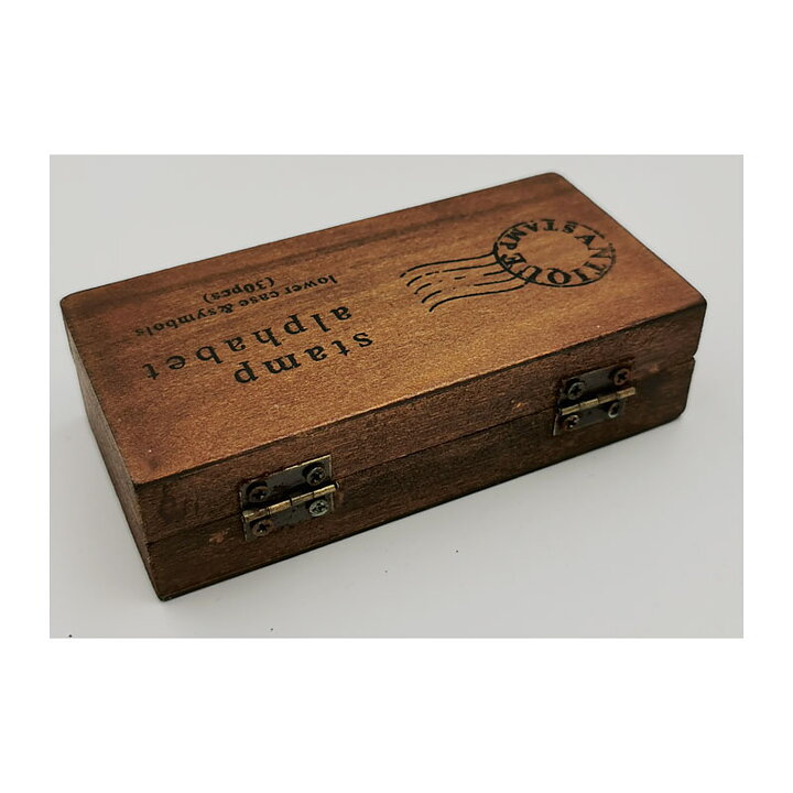 Alphabet Letter Wooden Stamp Set