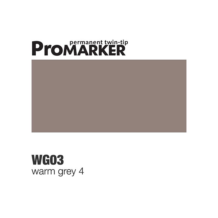 ProMarker -  WG03 Warm Grey 4
