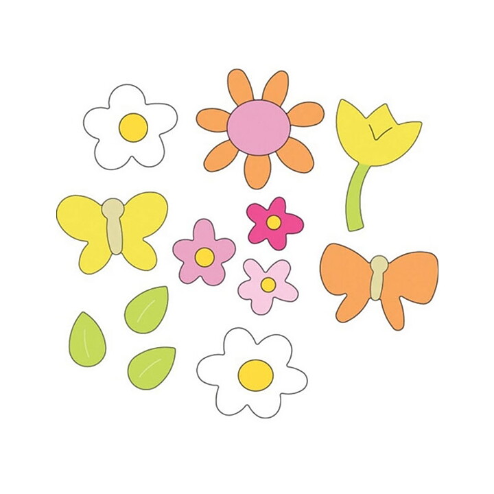 Provo Craft Cuttlebug Die  3x3 - Spring Floral 37-1109