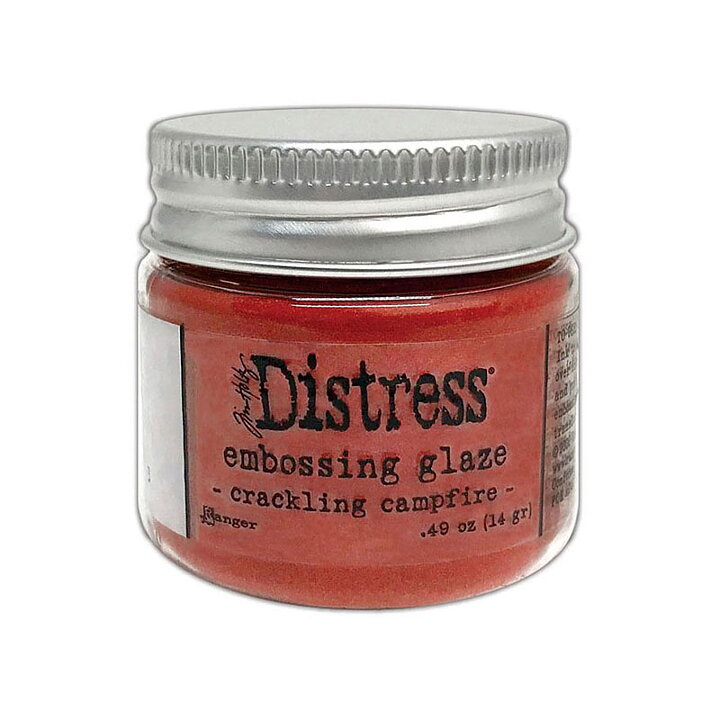 Tim Holtz Distress Embossing Glaze - Crackling Campfire