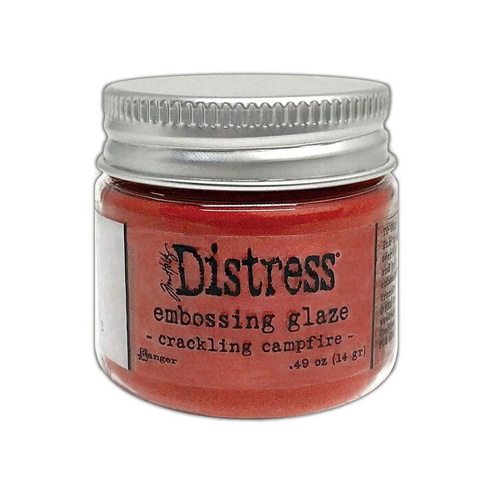 Tim Holtz Distress Embossing Glaze - Crackling Campfire