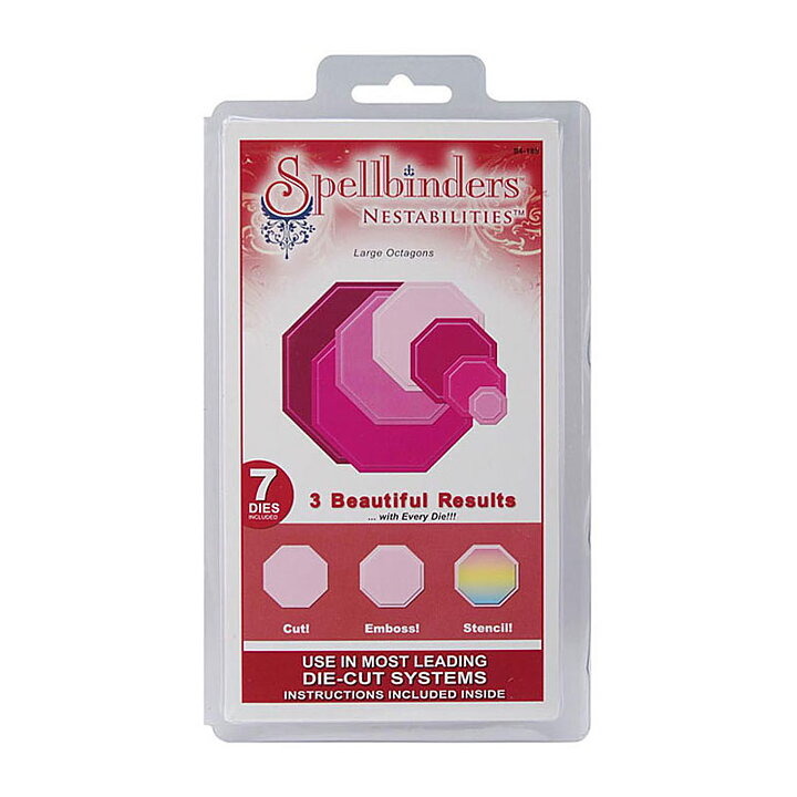 Spellbinders Nestabilities Dies - Large Octagons