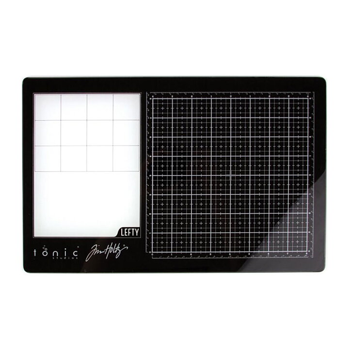 Tim Holtz Travel Glass Media Mat 10.25"x15.5"