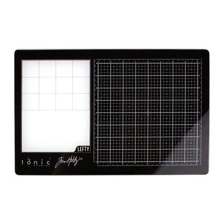 Tim Holtz Travel Glass Media Mat 10.25"x15.5"