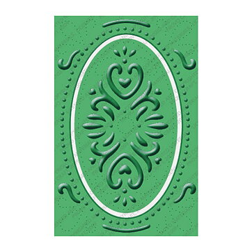 Provo Craft Cuttlebug Embossing Plus 4.25x2.75 - Elegant Ellipse