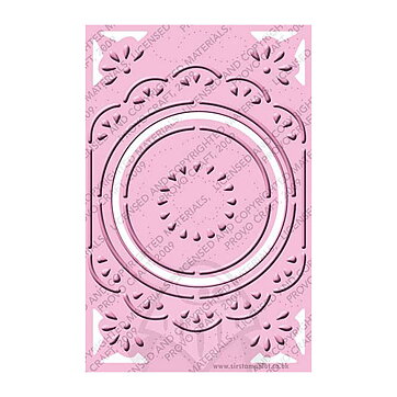 Provo Craft Cuttlebug Embossing Plus 4.25x2.75 - Chic Circle