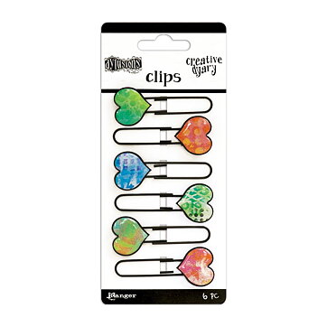 Dyan Reaveley's Dylusions Creative Dyary  - Clips 1