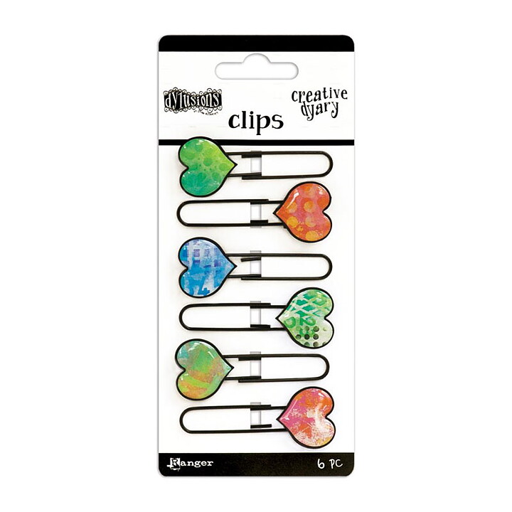 Dyan Reaveley's Dylusions Creative Dyary  - Clips 1
