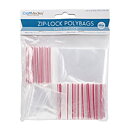 Multicraft Imports Ziplock Polybags - Zip / Blixtlåspåse Mini