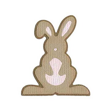 Quickutz Dies 2x2 - Bunny KS-0107 VERY RARE