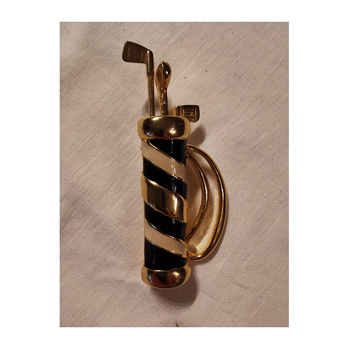 Brooch SIAM design  - Golf Set