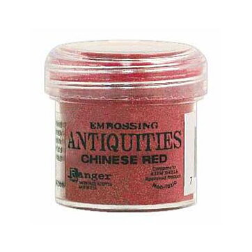 Ranger Embossing Powder Antiquities - Chinese Red