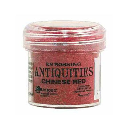 Ranger Embossing Powder Antiquities - Chinese Red