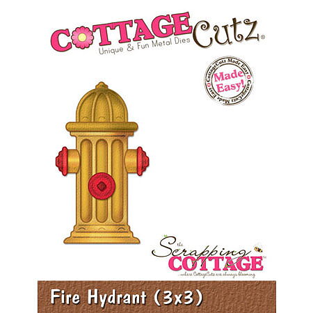 Cottage Cutz Dies 3x3 Other Fire Hydrant