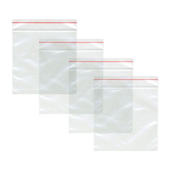Multicraft Imports Ziplock Polybags - Zip / Zipper Pouch Small