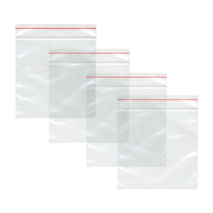 Multicraft Imports Ziplock Polybags - Zip / Glidelås Pose Small
