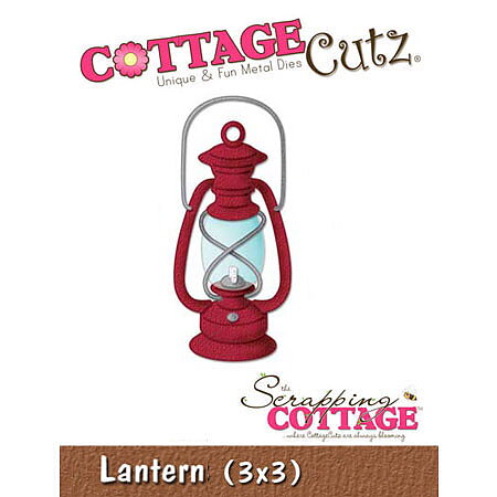 Cottage Cutz Dies 3x3 Vacation Lantern
