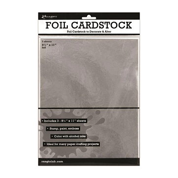 Ranger Inkssentials Inkssentials Foil Cardstock - Silver