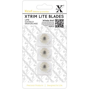 Xcut Xtrim Lite Blades - Straight, Wave, Perforated