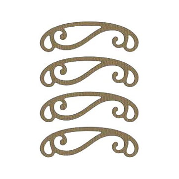 Quickutz Dies 4x4 - Flourish REV-0026-S