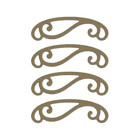 Quickutz Dies 4x4 - Flourish REV-0026-S