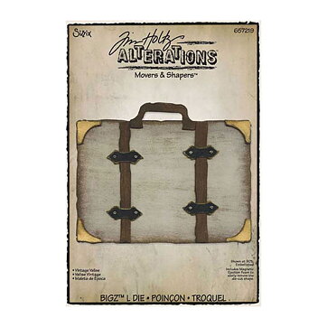Tim Holtz Sizzix Alterations Die Bigz L - Vintage Valise