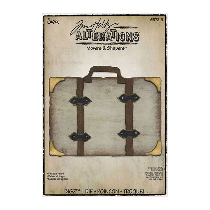 Tim Holtz Sizzix Alterations Die Bigz L - Vintage Valise
