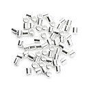 Cousin Basic Metal Findings - Silver Crimp Tube2 2 mm