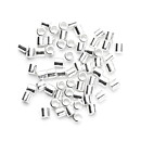 Cousin Basic Metal Findings - Silver Crimp Tube2 2 mm