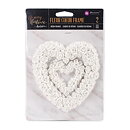 Prima Marketing Memory Hardware Resin Frames - Fleur Coeur