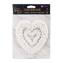 Prima Marketing Memory Hardware Resin Frames - Fleur Coeur