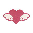 Sizzix Die Bigz - Hello Kitty Heart w/Wings
