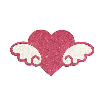 Sizzix Die Bigz - Hello Kitty Heart w/Wings