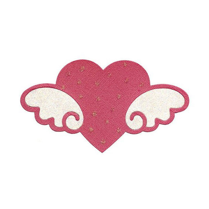 Sizzix Die Bigz - Hello Kitty Heart w/Wings