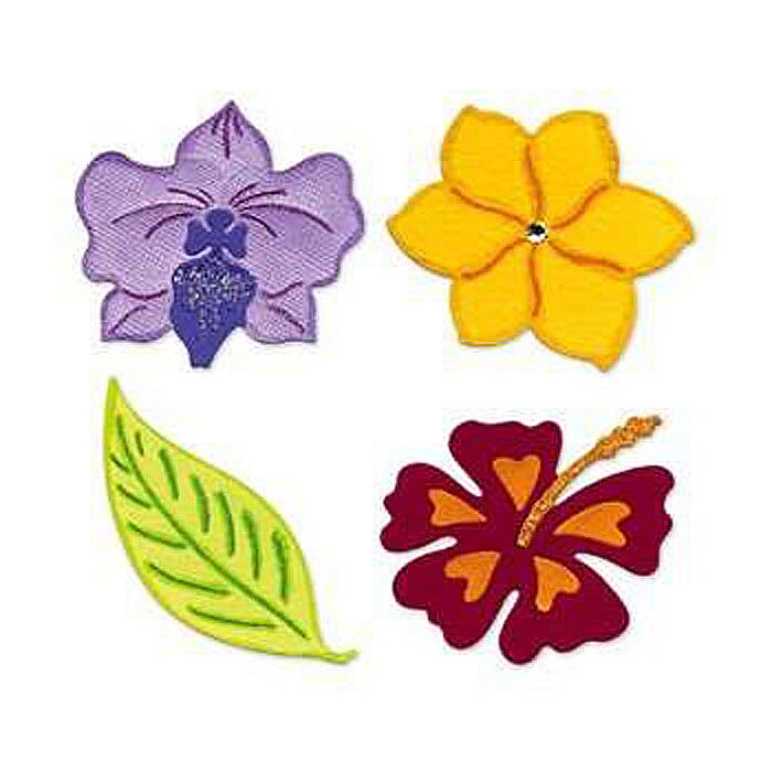 Sizzix Die Sizzlits - Hawaiian Flowers