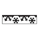 EK Sucess Punch Paper Shapers Border - Snowflake