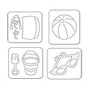 Sizzix Die Sizzlits - Beach Set #3