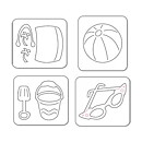 Sizzix Die Sizzlits - Beach Set #3