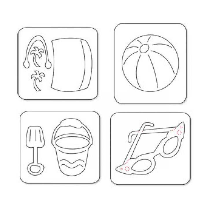 Sizzix Die Sizzlits - Beach Set #3