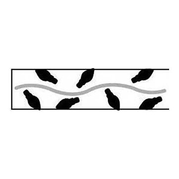 EK Sucess Punch Paper Shapers Border - Christmas Lights