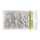 CC Designs Roberto's Rascals Clear Stamps - 4 Seasons Girls