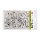 CC Designs Roberto's Rascals Clear Stamps - 4 Seasons Girls