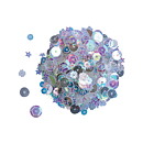 Dress My Craft Sequins - Crystal Clear