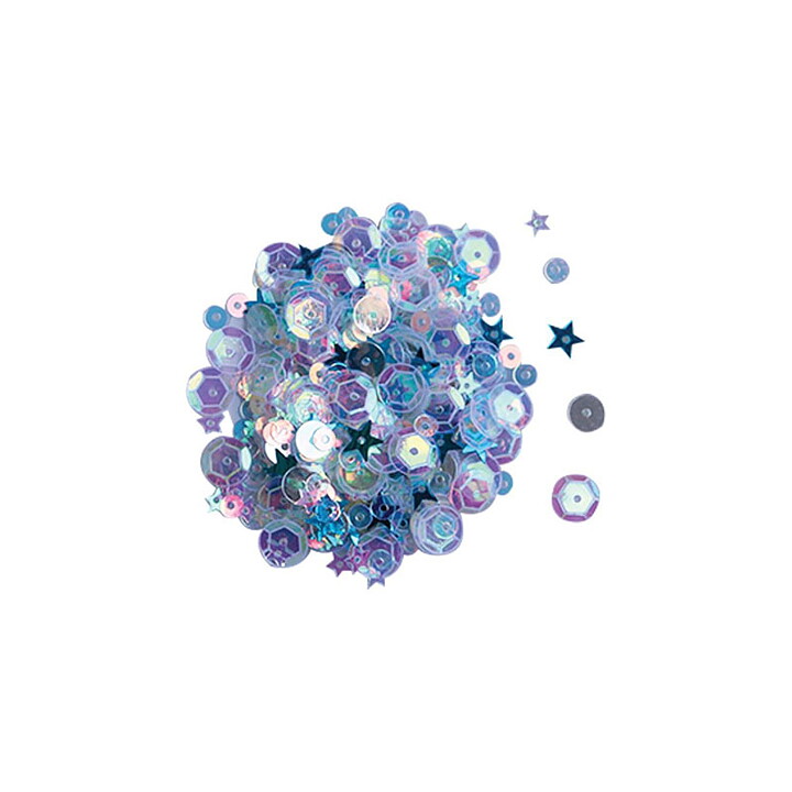 Dress My Craft Sequins - Crystal Blue