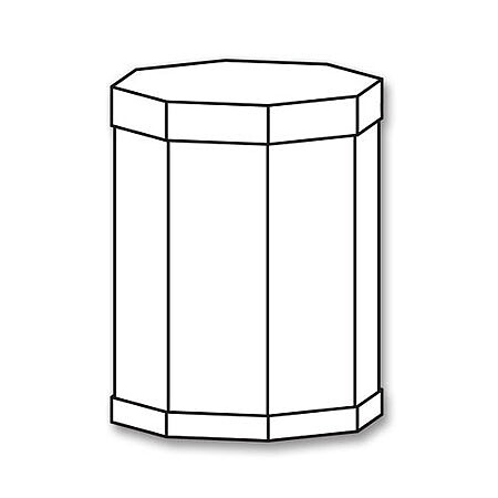 EKS Art Blanche Box - Octagon Medium