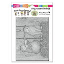 Stampendous House Mouse Rubber Stamps - Cat And The Fiddle